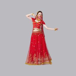 Costume de danse orientale <span class=keywords><strong>Aladdin</strong></span> <span class=keywords><strong>Jasmine</strong></span> Princess, vêtements d'entraînement, costume de scène, ensemble de performance Han-Tang, vente en gros - Product Image 4