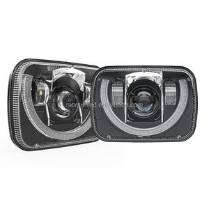 Phare Led Hi-Lo Beam 5X7 "7X6 avec clignotant DRL pour Chevy <span class=keywords><strong>El</strong></span> <span class=keywords><strong>Camino</strong></span> 1978-1981 Malibu LUV Truck Parts, 2 pièces - Product Image 2