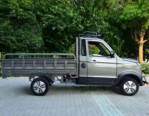 Two electric vehicles with luggage racks, cargo trucks, and tool trucks - Product Image 4