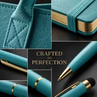 Ensemble cadeau créatif : Sacs en feutre macaron aux couleurs bonbon, carnet A5, stylet et stylo métallique