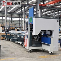 Machine de découpe laser à fibre tubulaire 3000W 6000W pour acier au carbone et acier inoxydable, découpeuse laser à fibre pour tubes 3015 6020 4015