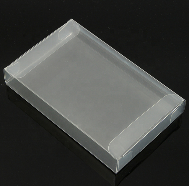 Custom Clear Hard PET Plastic Box for Handheld Retro Game Console Protectors Case Transparent Foldable Display Cartons