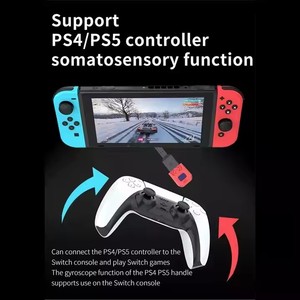 Receptor adaptador inalámbrico BT <span class=keywords><strong>Dongle</strong></span> para PS5 PS4 Xboxes One S X Switch OLED PC Converter, 2 unidades - Product Image 6