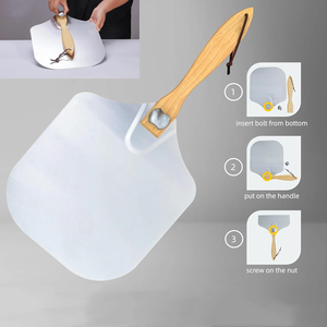 โปรโมชั่น YINHAO ที่ตัก<span class=keywords><strong>พิซซ่า</strong></span>อะลูมิเนียมพร้อมด้ามไม้ ขนาด 12x14 นิ้ว สำหรับทำ<span class=keywords><strong>พิซซ่า</strong></span><span class=keywords><strong>โฮม</strong></span><span class=keywords><strong>เมด</strong></span>และอบขนมปัง - Product Image 6