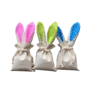 Colorful Sublimation <b>Bag</b> With Rabbit Ears for Easter - Product Image 3