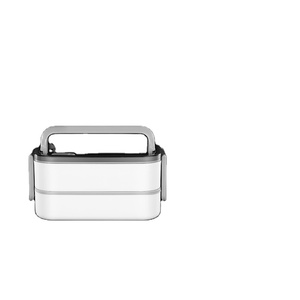 Thép không gỉ cách điện Hộp Ăn Trưa hai lớp leakproof lò vi sóng an toàn xách tay Bento container thực phẩm cho cắm trại đi du lịch - Product Image 2