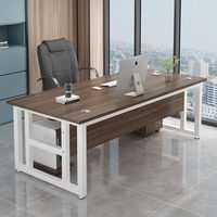 Bureau de direction moderne et élégant, fourni par l'usine, idéal pour les espaces de travail minimalistes