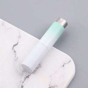 Custom Printed Logo Empty 8Ml Luxury Travel Refillable Aluminum Glass Twist Gradient Color Portable Pump Sprayer <b>Perfume</b> - Product Image 3