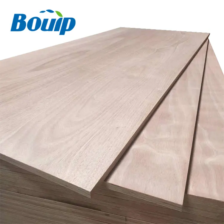 Good Quality Cheap Price Low MOQ 12mm 15mm 18mm Commercial Okoume face Plywood For Construction