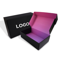 Prix d'usine Emballage recyclable avec logo personnalisé Boîte d'expédition pour t-shirt de vêtement