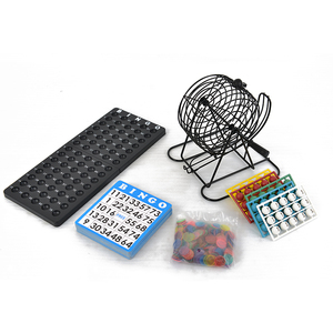 Ensemble <span class=keywords><strong>de</strong></span> <span class=keywords><strong>jeu</strong></span> <span class=keywords><strong>de</strong></span> <span class=keywords><strong>bingo</strong></span> avec cage <span class=keywords><strong>de</strong></span> <span class=keywords><strong>bingo</strong></span>, plateau principal, 75 boules <span class=keywords><strong>de</strong></span> <span class=keywords><strong>bingo</strong></span> colorées, 500 jetons, 50 cartes <span class=keywords><strong>de</strong></span> <span class=keywords><strong>bingo</strong></span> pour grands groupes, fêtes - Product Image 5