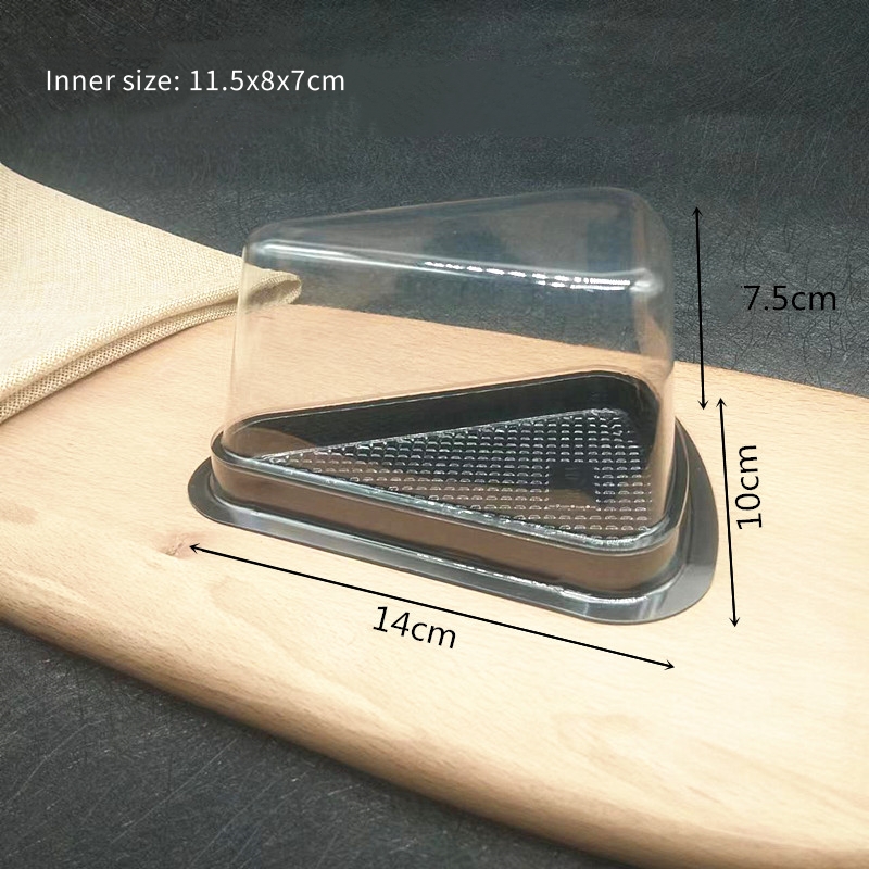 cake containers mini fork slice