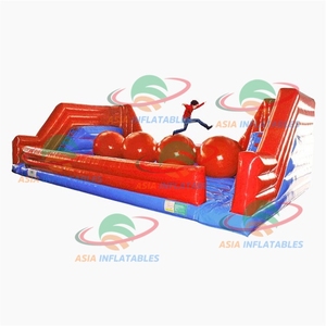 Intéressant Gonflable Wipeout Jeu Enfants Équipement de Parcours d'obstacles Gonflable À Vendre - Product Image 2