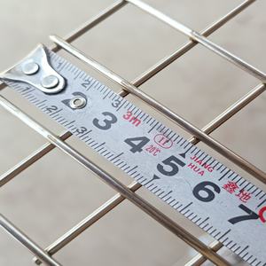 <span class=keywords><strong>Cage</strong></span> pour petits animaux en acier inoxydable, panneau en maille soudée sécuritaire pour les animaux, bords lisses, résistant aux morsures et à la rouille, fabriqué en fil d'acier. - Product Image 1