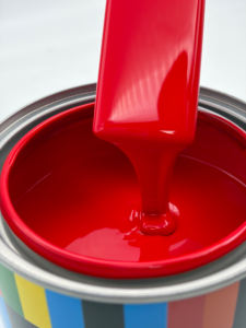 Pintura Acrílica Líquida para Autos, Color Rojo Brillante, Base 1K, Resistente a la Intemperie, para Reparación de Autos, Rojo Metálico FordaRed, Venta al Por Mayor de Fábrica, Precio Competitivo - Product Image 2