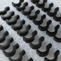 Pièces mécaniques aérospatiales économiques en aluminium anodisé noir, usinées et taraudées par CNC, tolérance stricte, bonne qualité