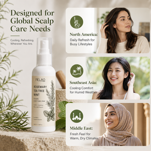 <span class=keywords><strong>Spray</strong></span> <span class=keywords><strong>Tonico</strong></span> Rinfrescante al Mentolo per Cuoio Capelluto Olio-Secreto e Misto, con Tea Tree e Rosmarino, per Uso Quotidiano e Esterno - Product Image 4