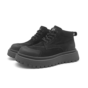 รองเท้าลำลองผู้ชายสุดหรู รองเท้ากีฬากลางแจ้งพื้นหนาแบบหุ้มข้อ รองเท้าบูทเดินป่าทันสมัยและใช้งานได้หลากหลาย - Product Image 2