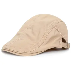 Baret Heren Mode Koreaanse Stijl Trendy Britse Pet Eenvoudige Heren Trendy Merk Onderscheidende Casual Dames Zomer Voorwaarts Pet