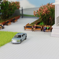 Maquette de train modèle C100, aménagement de paysage ferroviaire à l'échelle 1:100 HO/TT, voitures miniatures, modèles réduits de voitures