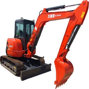 Mini-excavatrice d'occasion, fourniture d'usine, à vendre, excellent état et performances, excavatrice Kubota U55 de 5,5 tonnes - Product Image 1