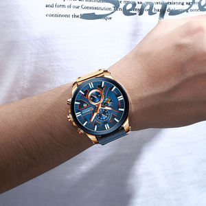 Montre pour homme CURREN 8346, fournisseur en gros de montres de luxe, montre étanche multifonctionnelle, montre de sport à quartz, Relogio Masculino - Product Image 6
