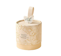 Boîte cadeau en carton rigide/kraft finition mate de couleur personnalisée bijoux de parfum saint valentin date cadeau gaufrage manipulation d'impression