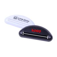 Promo Vente Flash Distributeur de Dentifrice Manuel en Plastique Personnalisé, Écologique, Blanc/Noir, pour Hôtels et Salles de Bain Domestiques