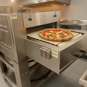 <span class=keywords><strong>Four</strong></span> à Bande Transporteur à Sole en Pierre, Commercial Professionnel pour <span class=keywords><strong>Pizza</strong></span>, <span class=keywords><strong>450</strong></span> <span class=keywords><strong>Degrés</strong></span>, Facile à Utiliser, Machine Alimentaire, <span class=keywords><strong>Four</strong></span> Tunnel Jet pour Pita et Boulangerie - Product Image 1