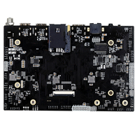 Placa Base Industrial Android RK3399 ARM con CPU de Doble Núcleo Cuádruple y Salida EDP 4K para Mini PC Industrial