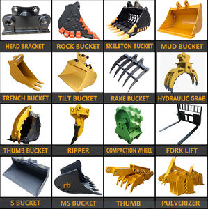 Miniexcavadora más vendida con rotador inclinable, excavadora personalizable con cucharón de nivelación y cucharón para limpieza de lodo - Product Image 4