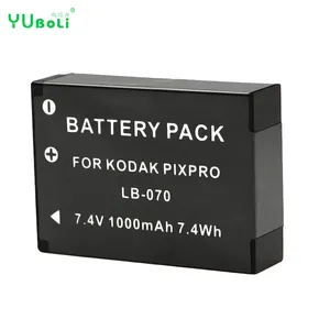 Giá trị tốt nhất 1000mAh máy ảnh Pin LB-070 cho Kodak pixpro az651 az651