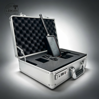 Détecteur RF portable haute précision 360° avec protection IP66, suivi de 30 cibles et affichage en temps réel