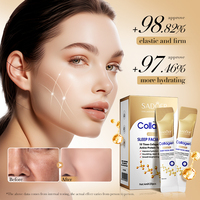 Masque facial en feuille SADOER au collagène anti-rides, hydratant, anti-âge, antioxydant, nourrissant, 4 ml * 20 pièces, pour tous types de peau