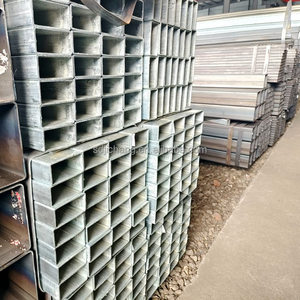 Tubo cuadrado galvanizado 25x25x1,2mm 40x40mm 50x50x2,5mm 75x75 100x100 Tubo soldado Tubo cuadrado de sección hueca - Product Image 6
