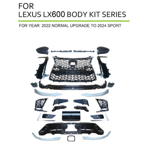 Kit de modification de carrosserie LX600 pour Lexus LX600 : Kit WideBody, Lame avant, Diffuseur arrière, Élargisseurs d'ailes, Spoiler de toit, Aileron de coffre - Product Image 1