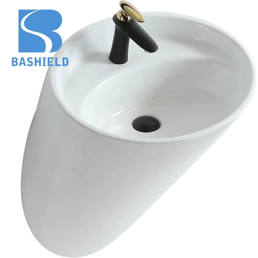 Wastafel Kamar Mandi Oval Dekoratif Sanitaryware Basin Sanitaryware