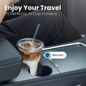 Gobelets jetables transparents en PET à paroi simple pour boissons froides, personnalisables avec logo, écologiques, de qualité alimentaire, 12oz, 16oz, 22oz, 32oz - Product Image 6