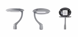 60 Wát Vòng LED công viên đèn lồng IP66 nhôm bài Top vườn ánh sáng lạnh Trắng phát ra AC cung cấp điện giấy chứng nhận bao gồm - Product Image 3