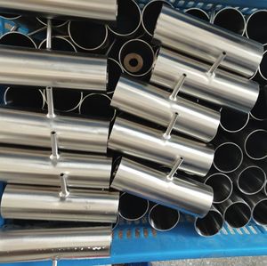 Yüksek sıcaklık dayanımı paslanmaz çelik Tee parçaları yüksek basınçlı kaynaklı boru t boru - Product Image 1
