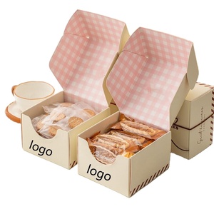 Caja de Regalo para Galletas y Bizcochos Personalizada Pulida 2026, Caja de Cartón Biodegradable CMYK para Galletas Crumbl con Logotipo - Product Image 1