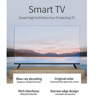 Système personnalisé grand écran de 100 pouces 75 pouces 4K Smart TV 55 pouces verre trempé anti-déflagrant TV couleur 43 pouces LCD TV