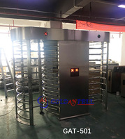 Acero inoxidable puerta industrial bidireccional seguridad automática paso torniquete proveedor control de acceso con RFID