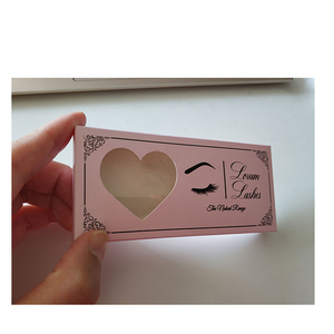 Imprimé Carton Emballage 3d vison cils boîte propre marque emballage de cils de vison - Product Image 2