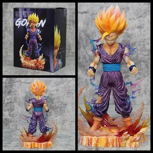 Figura de anime super saiyan 2 filho Gohan Sun Wufan Sun Gohan modelo em PVC, brinquedo novo de 2024, boneco de anime, bolas de dragão, bonecos de ação, novidade de 2024