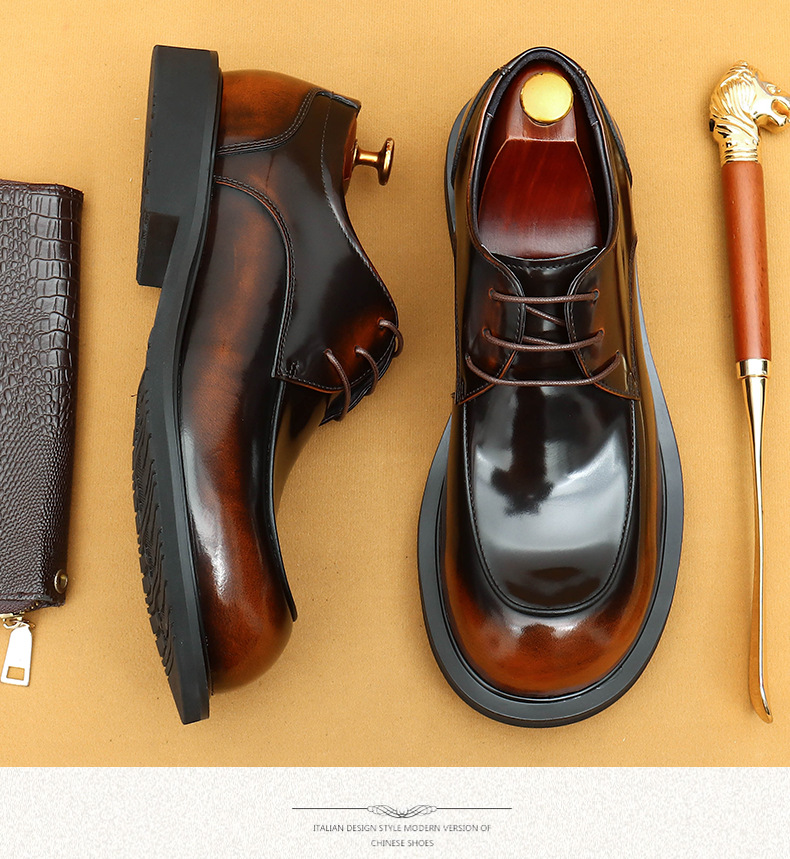 靴 24AW MASU LEATHER BAT SHOES 24AW】 MASU LEATHER BAT SHOES (BROWN)