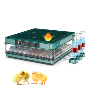 WQ Brand Green Poultry Egg Incubator Fully Automatic 130 Capacity Chicken hatcher Brooder Fowl Egg Incubator WQ-130