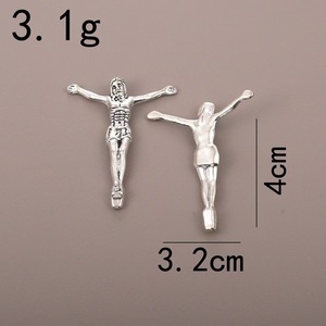Crucifixo de Metal Jesus São Bento para Uso Doméstico - Product Image 5