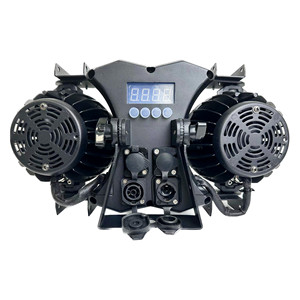 Lumière de scène à deux yeux LED IP65, 2x100W Cob Blinder, blanc froid + blanc chaud, lumière de scène à deux yeux pour le public, <span class=keywords><strong>Peaky</strong></span> Blinder - Product Image 2