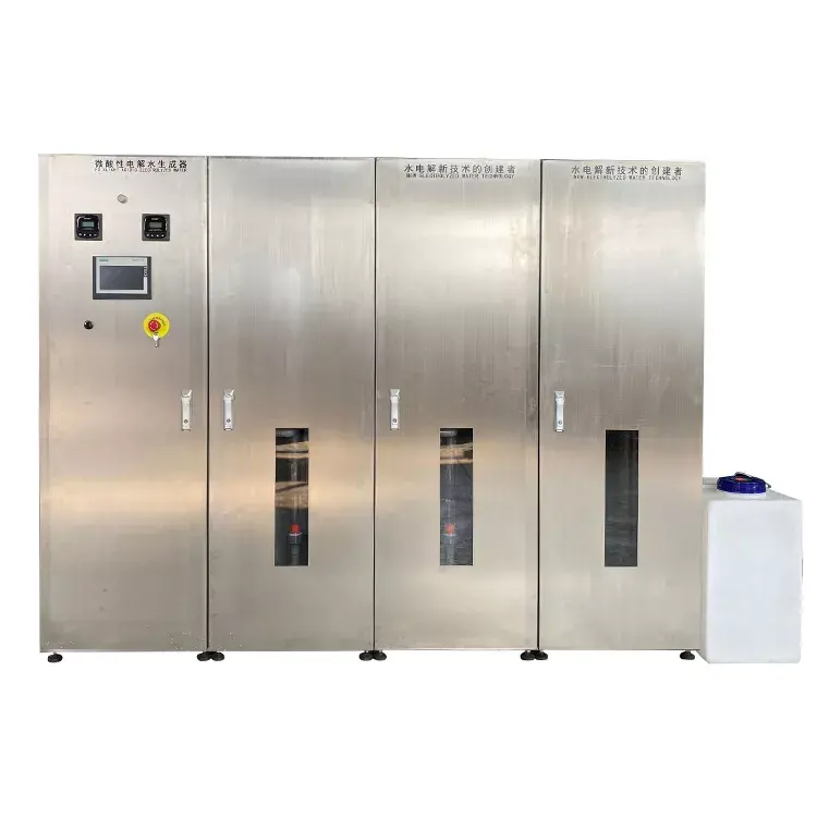 30L-1000l/h generatore di acido ipocloroso commerciale generatore di acqua HClO ipoclorito di sodio